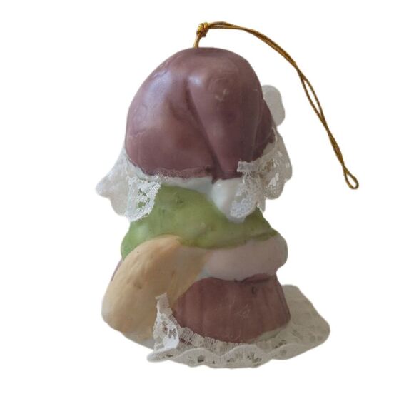 Caring Critters Chimer Ornament Bisque Porcelain Christmas Bell Mom Kitty Kitten - Picture 6 of 16